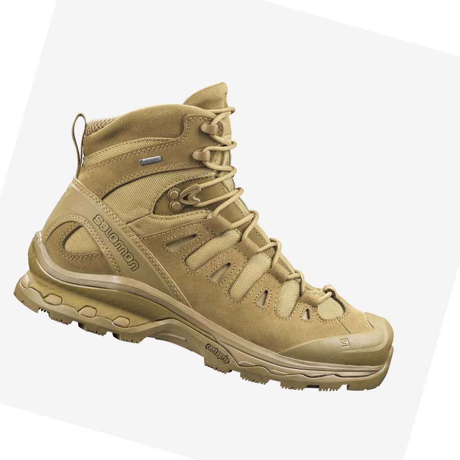 Salomon QUEST 4D GORE-TEX FORCES 2 Erkek Bot Kahverengi | TR 3349LIS